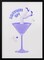 Framed Art - Cocktail Glam Dive by Athene Fritsch 24x36 Home Office Decor